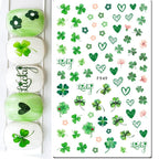 3D Floral & Butterfly Nail Art Stickers Decals