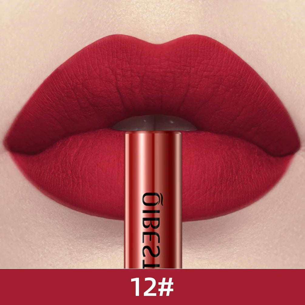 24 Colors Matte Liquid Lipstick Set – Long-Lasting, Waterproof, Non-Stick Velvet Lip Gloss