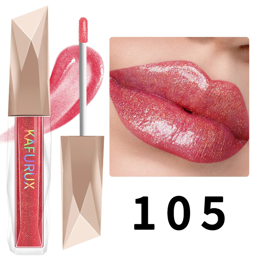 Shimmer Lip Gloss – Moisturizing, Long-Lasting, Plumping Effect