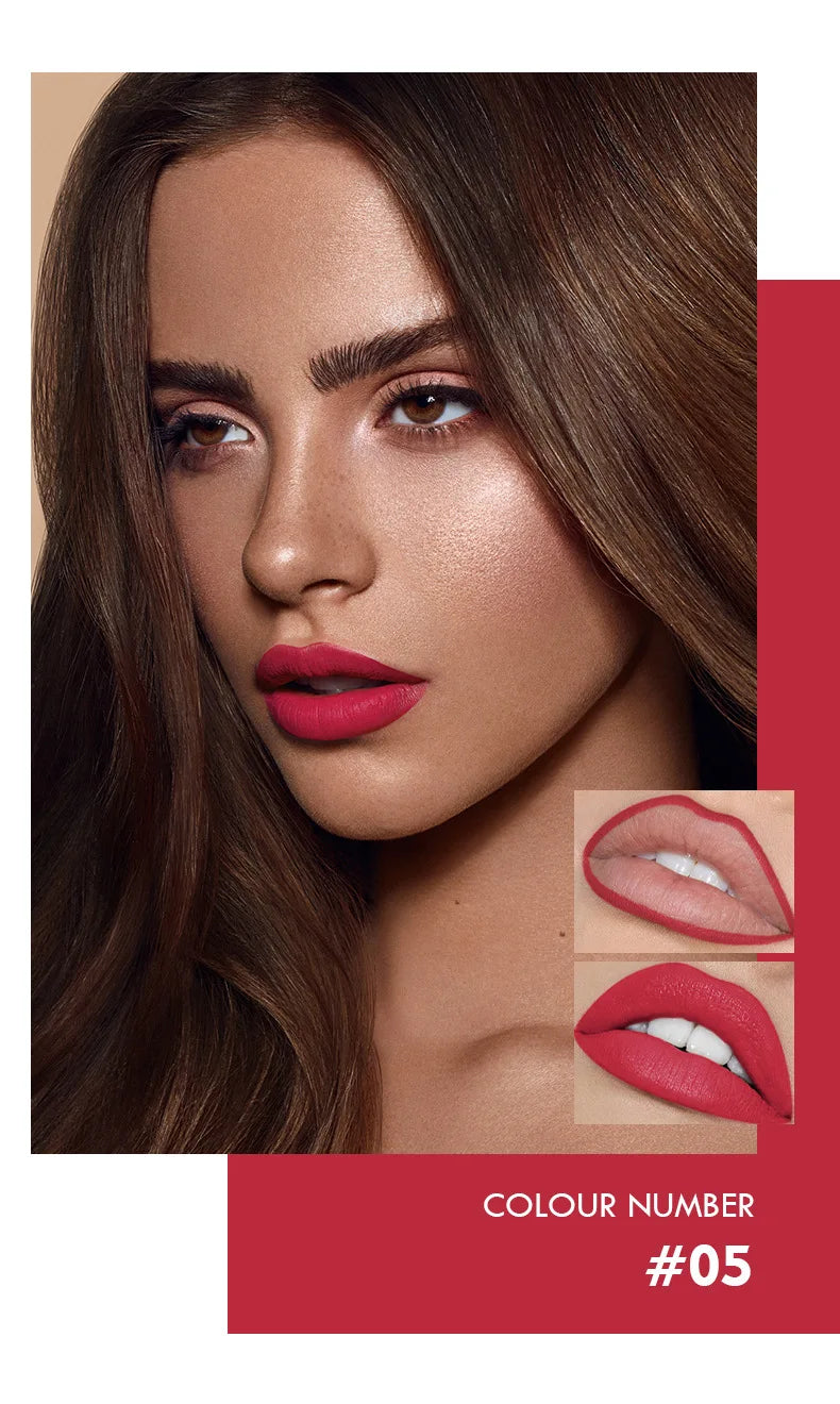 12pcs Waterproof Nude Lip Liner Set – Long-Lasting, Moisturizing Pencils