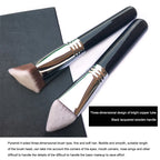 Luxury Pro Kabuki Foundation Brush – Premium Vegan, Multi-Shape