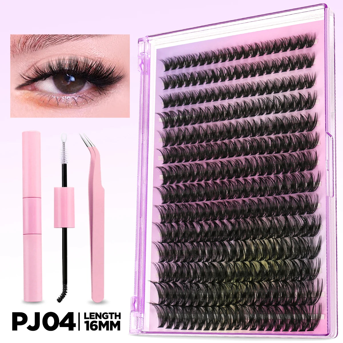 DIY Lash Clusters Kit with Bond, Seal & Remover