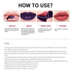 Peel-Off Matte Lip Stain – Long-Lasting & Water-Resistant