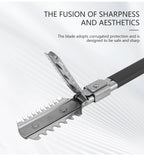 Professional Double-Edge Hair Razor Comb – Salon Cutting & Thinning Tool