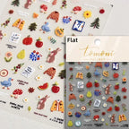 Sunflower & Autumn Harvest Nail Art Stickers