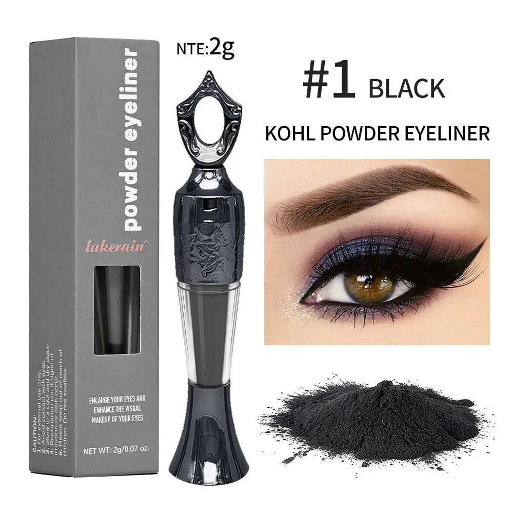 Handmade Natural Kohl Eyeliner Powder – Long-Lasting Arabic Eye Liner for Bold & Traditional Beauty