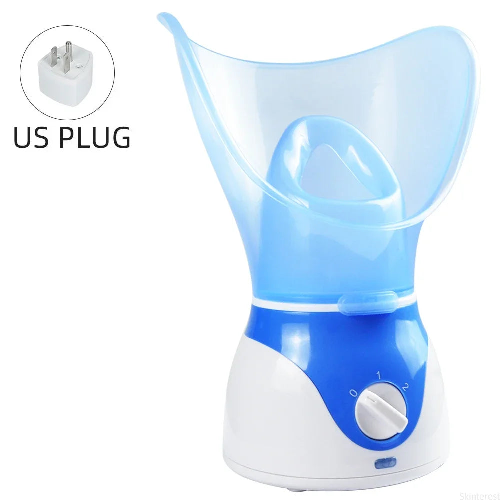 Nano Facial Steamer with Aromatherapy – Hot Mist Hydration & Pore Cleansing Spray Machine for Home Spa
