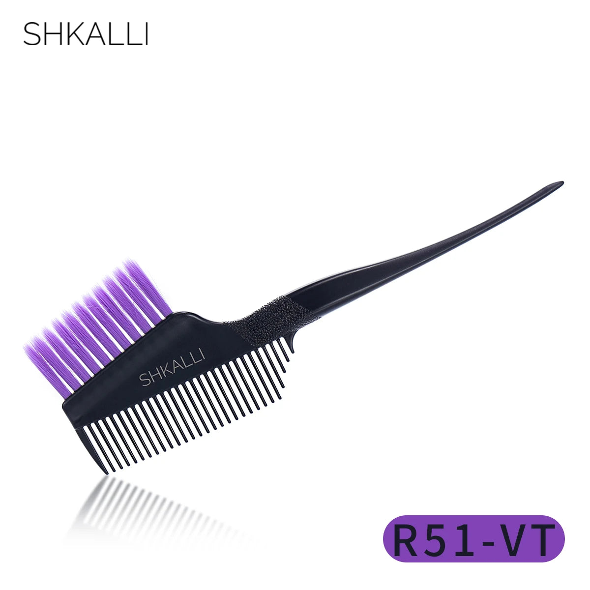 Professional Hair Color Comb & Brush – Ergonomic Hybrid Design for Bleaching, Highlights & Salon or Home Use