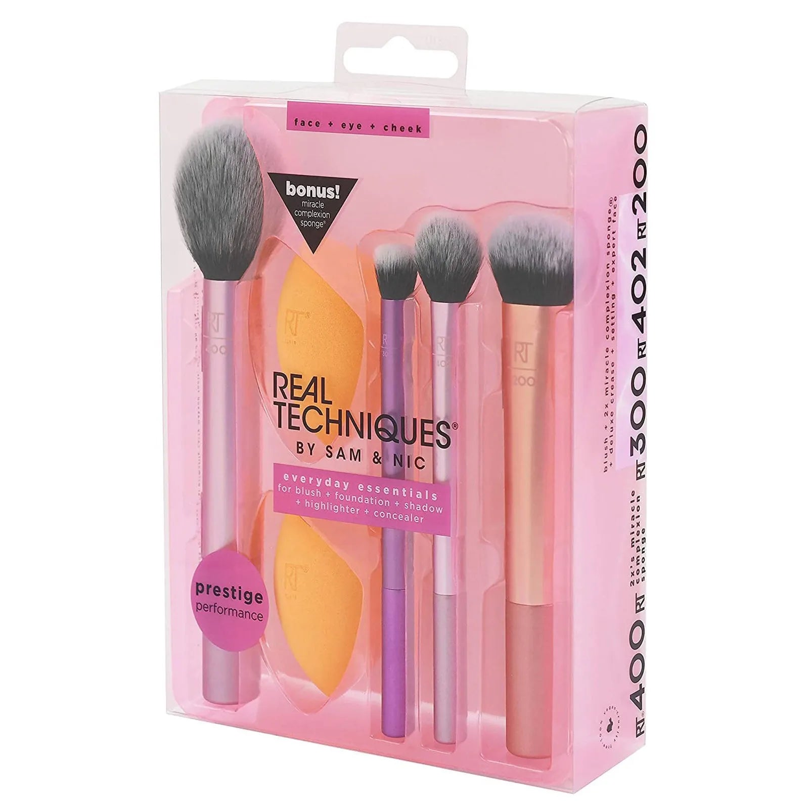 Professional Makeup Brush Set – Foundation, Powder, Blush & Eyeshadow
