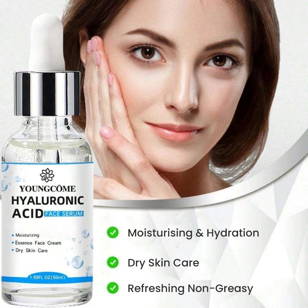 Pore Tightening Hyaluronic Acid Essence – Deep Hydration Cream for Dry Skin