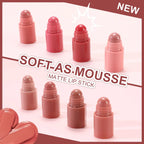 Mini 4-Color Matte Lipstick Pen – Moisturizing, Long-Lasting, Highly Pigmented