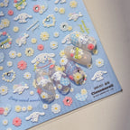 5D Anime Nail Stickers – Hello Kitty, Kuromi & Cinnamoroll