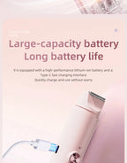 Double-Head Electric Epilator – Rechargeable Painless Hair Remover for Women