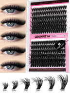 Fluffy Volume Faux Mink Eyelash Extension Kit – Mixed Tray