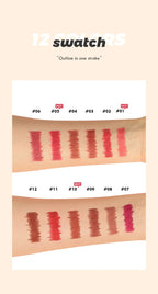 12pcs Waterproof Nude Lip Liner Set – Long-Lasting, Moisturizing Pencils
