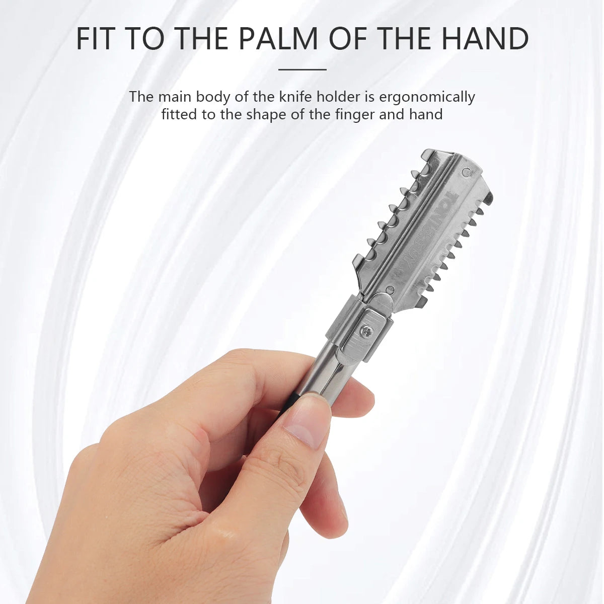 Professional Double-Edge Hair Razor Comb – Salon Cutting & Thinning Tool