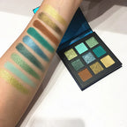 Beauty Glazed 9-Color Eyeshadow Palette – Matte & Shimmer, Long-Lasting Waterproof