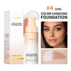 4-in-1 Color Changing Foundation – SPF 30+ Hydrating Longwear Makeup Base