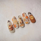 Sunflower & Autumn Harvest Nail Art Stickers