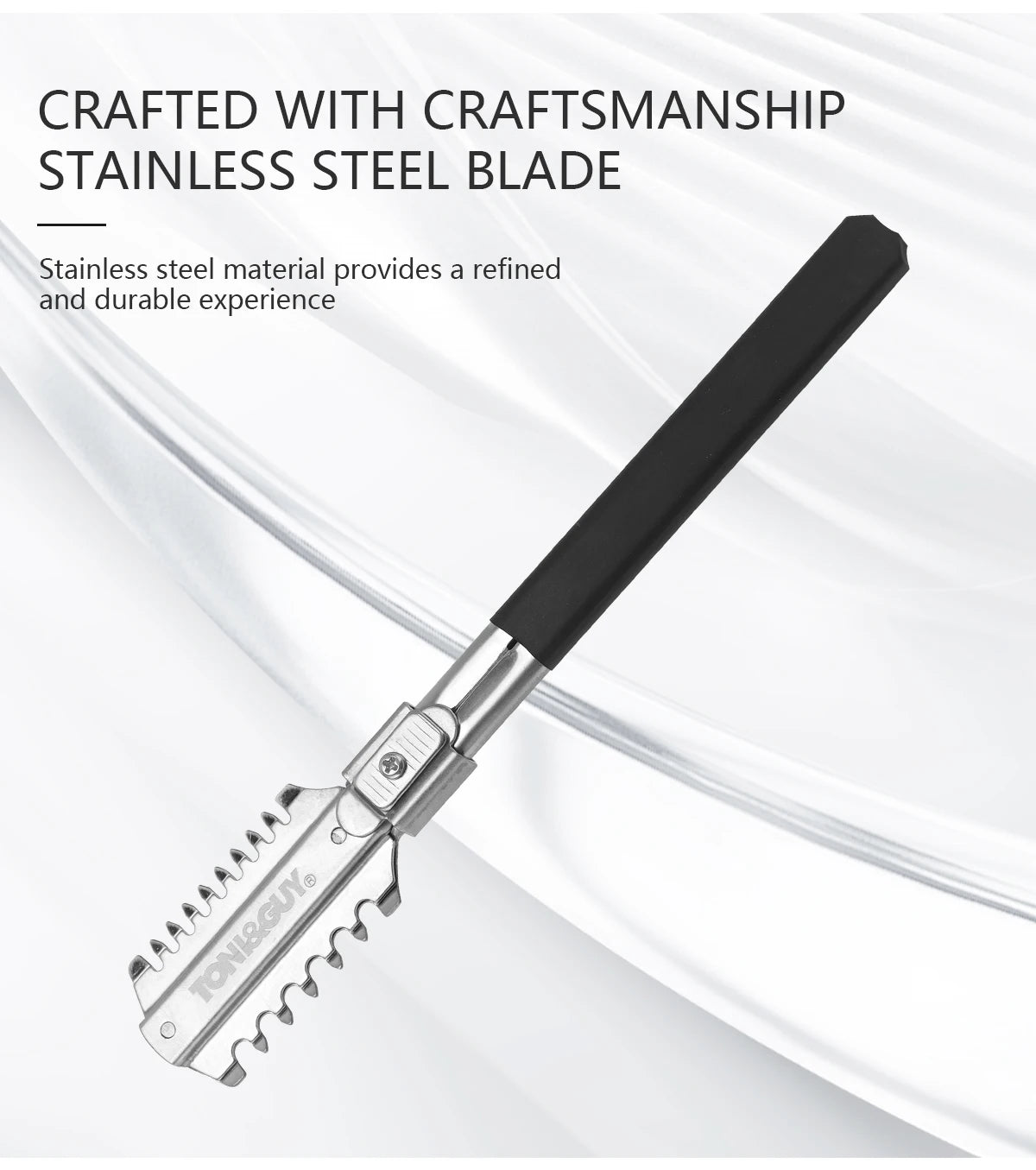 Professional Double-Edge Hair Razor Comb – Salon Cutting & Thinning Tool