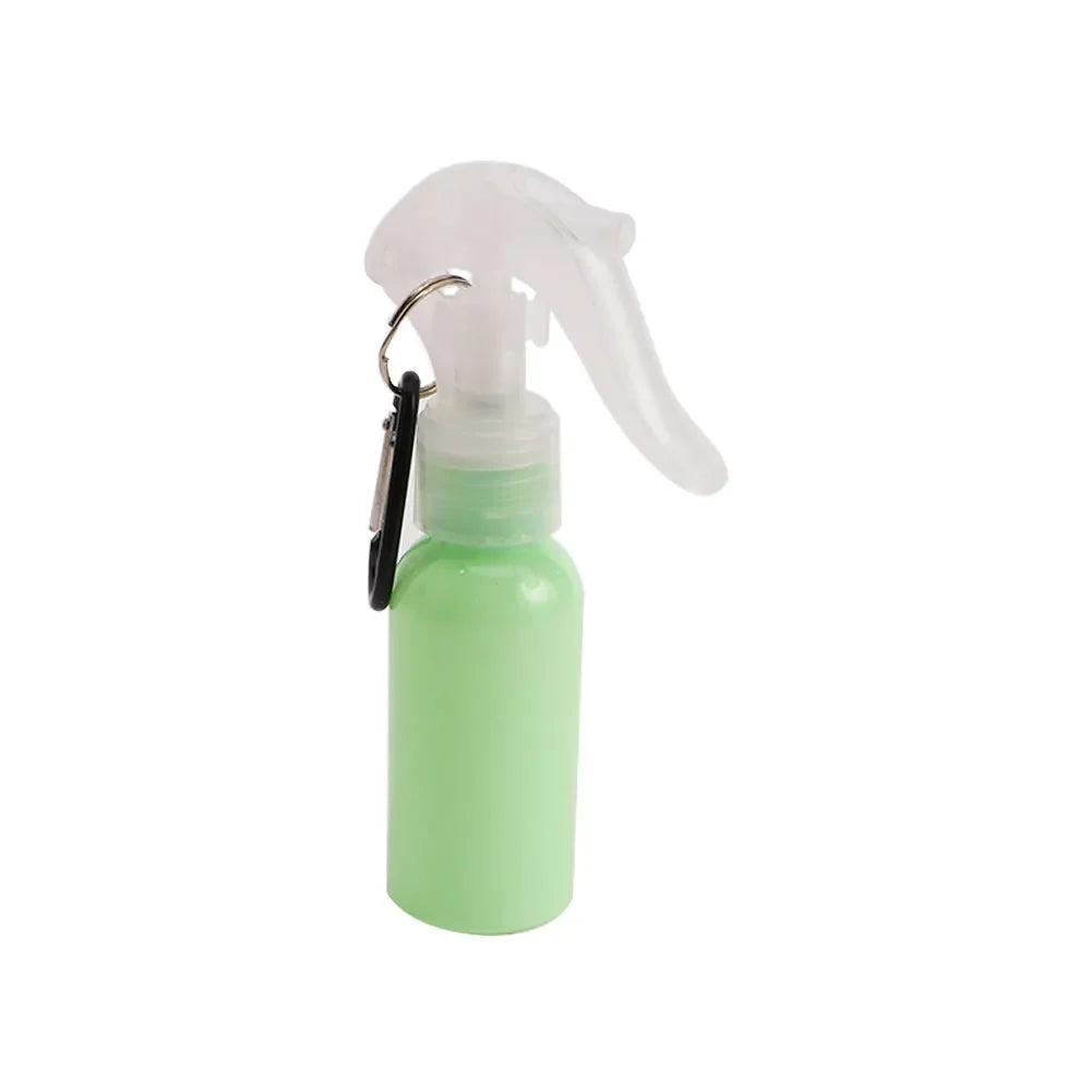 Mini Refillable Mist Spray Bottles with Keychain – Empty Travel Atomizers
