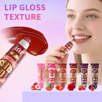 6-Piece Moisturizing Lip Oil Set – Long-Lasting Gloss, Travel-Friendly Gift